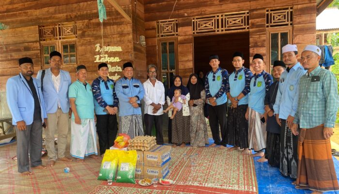 BKPRMI Santuni Keluarga Korban Pembunuhan Kurir Paket Di Aceh Timur