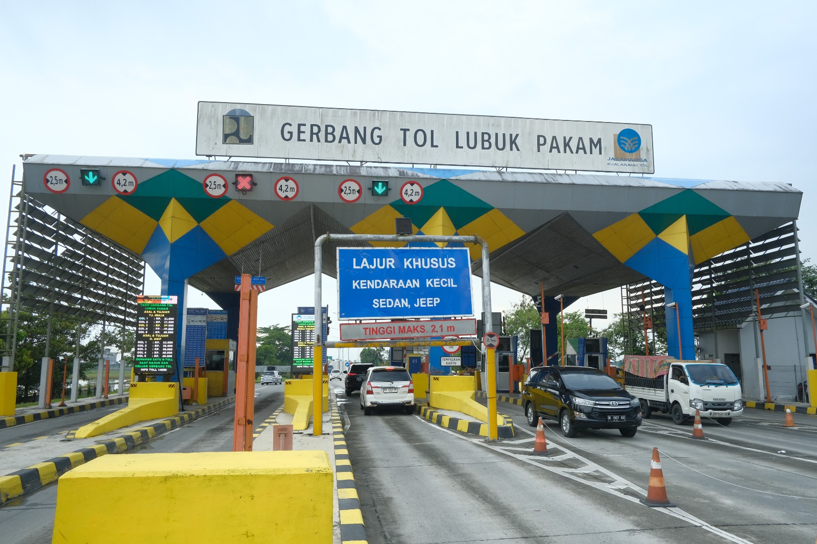 Sejumlah Ruas Tol Regional Nusantara Catatkan Peningkatan Volume Lalin