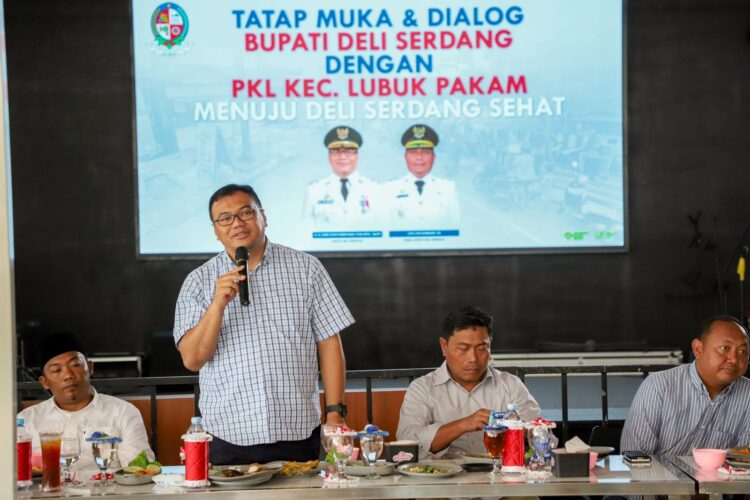 Asri Ludin Tambunan Gelar Tatap Muka Dengan Pejuang Kuliner di Lubukpakam