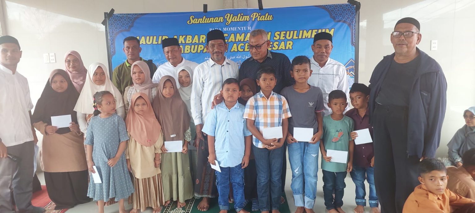 Ribuan Masyarakat Hadiri Peringatan Maulid Nabi Di Seulimeum