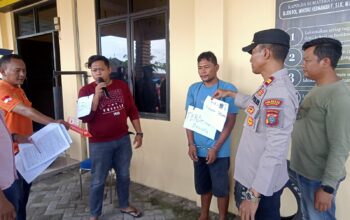 Polsek Pantai Labu Gelar 8 Adegan Pra Rekonstruksi Pembunuhan Nelayan