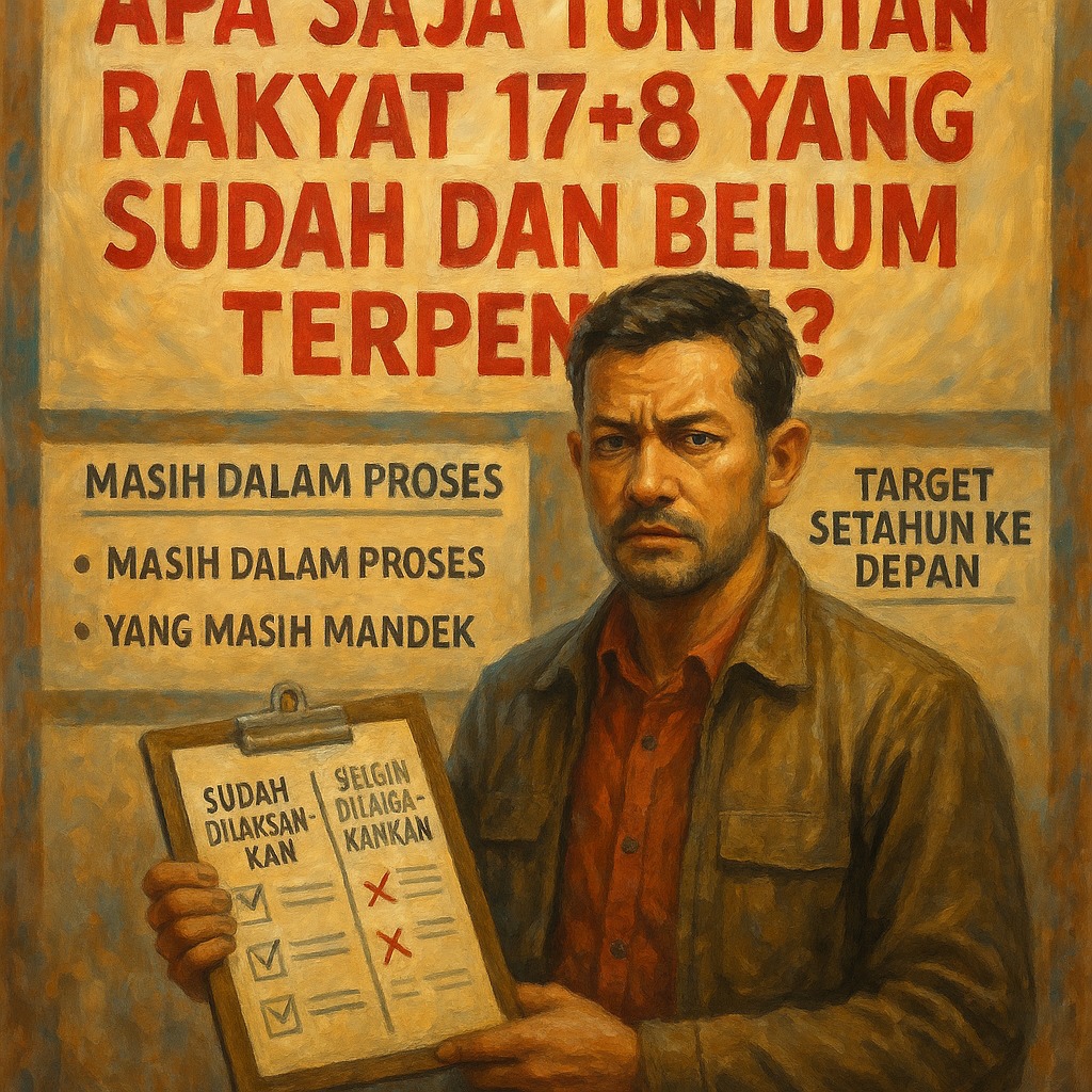 Apa Saja Tuntutan Rakyat 17+8 Yang Sudah Dan Belum Terpenuhi?