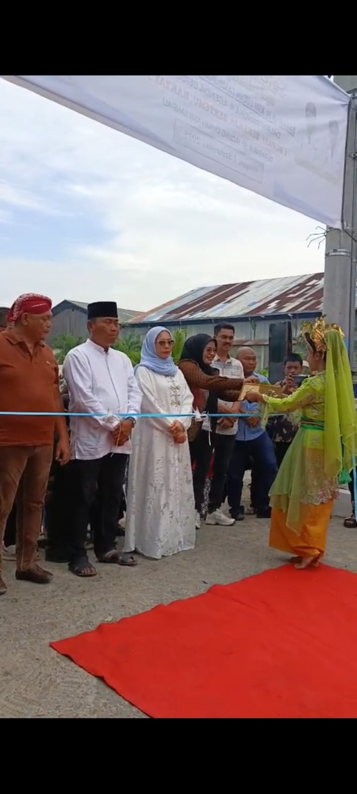 Wakil Bupati Dan Anggota DPRD Deliserdang Dahnil Ginting Disambut Antusias