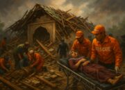 Bangunan Majelis Ambruk Saat Maulid Nabi, 3 Meninggal Dunia, Puluhan Luka