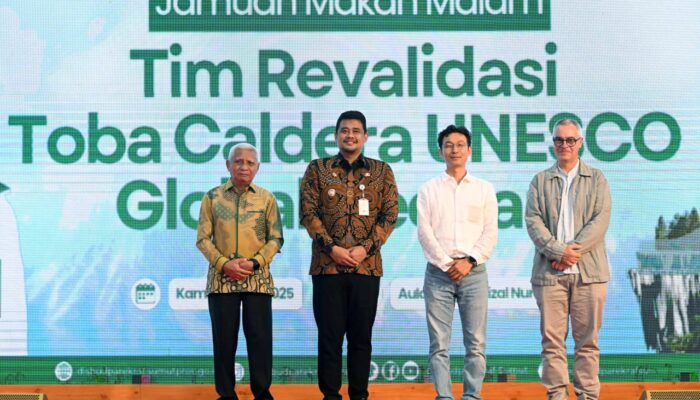 Toba Caldera Kembali Raih Green Card UNESCO,RE Nainggolan Apresiasi Gubsu