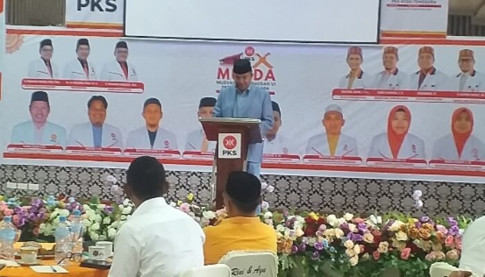 Musda Ke-6 DPD PKS, Ini Sambutan Bupati Agara Salim Fakhry