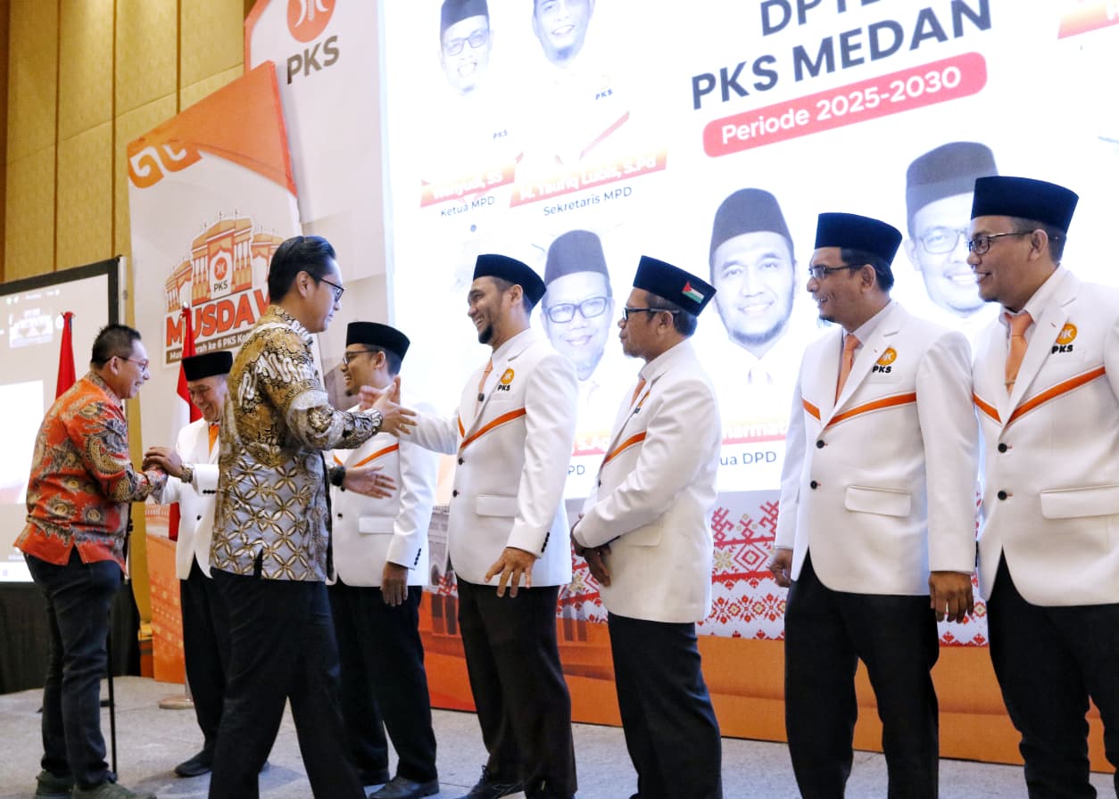 Musda VI PKS Kota Medan 2025, Rico Waas: PKS Sejatinya Saudara Bagi Saya