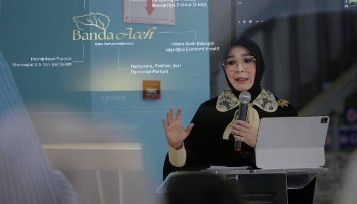 Tak Lagi Sekadar Pemasok, Illiza Deklarasi Banda Aceh Produsen Parfum Dunia