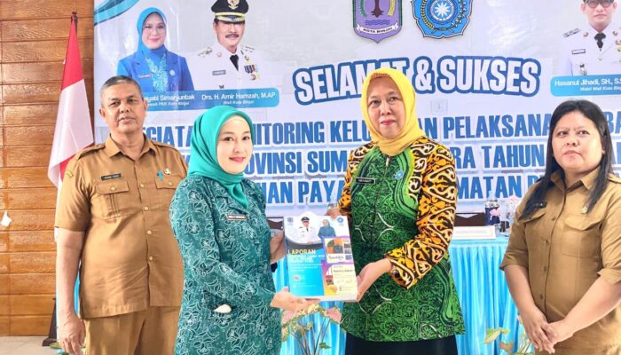 TP PKK Sumut Lakukan Monitoring Lomba UP2K Di Kota Binjai