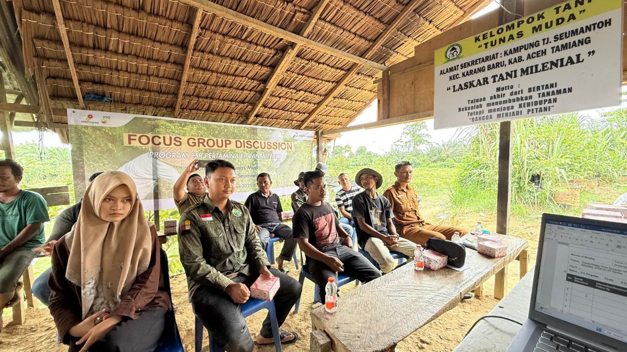 Pertamina EP Rantau Field Sulap Lahan Tidur Jadi Kebun Cabai