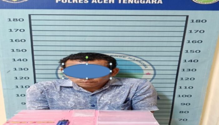 Polres Agara Ringkus Warga Desa Perapat Hilir Terlibat Sabu