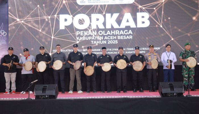Bupati Aceh Besar Buka Porkab 2025, Target Jadi Lumbung Atlet Berprestasi