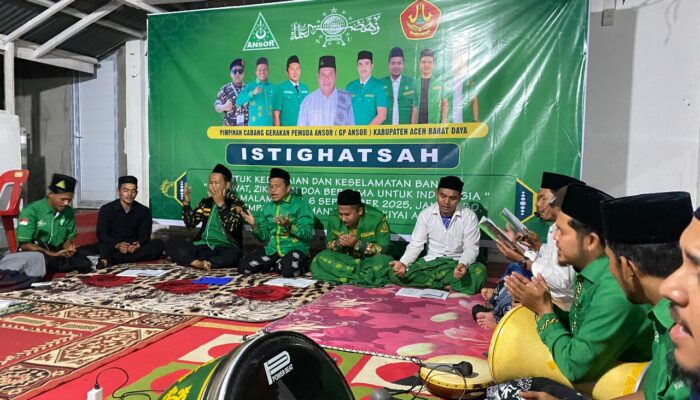 GP Ansor Abdya Zikir Bersama Untuk Kedamaian Bangsa