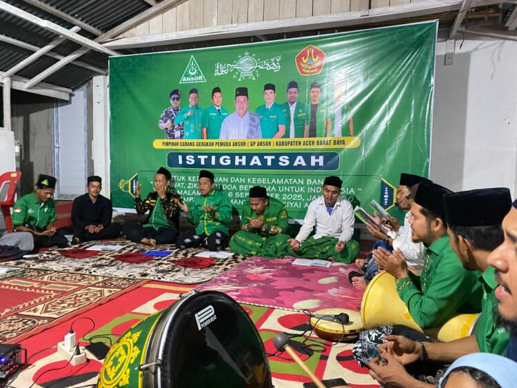 GP Ansor Abdya Zikir Bersama Untuk Kedamaian Bangsa