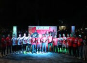 Personel Polres Sabang Juara I Sabang Night Run 2025