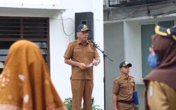 Pemko Binjai Gelar Apel Gabungan, Sekda Tekankan Tugas Pelayanan Publik