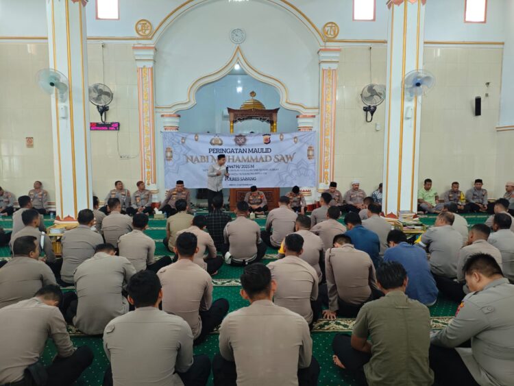 Polres Sabang Gelar Maulid Nabi, Pererat Silaturahmi Dengan Masyarakat