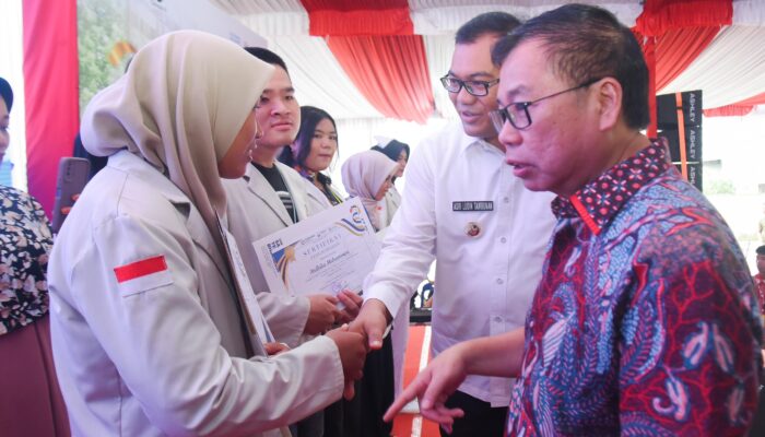 Hadiri PKKMB Universitas Satya Terra Bhinneka, Bupati Deliserdang Motivasi Mahasiswa