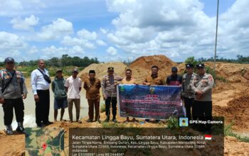Polsek Lingga Bayu Imbau Warga Hentikan Penambangan Tanpa Izin