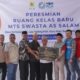 YBM PLN UID Sumut Salurkan Bantuan Fasilitas Ruang Belajar MTs As Salam Lau Baleng