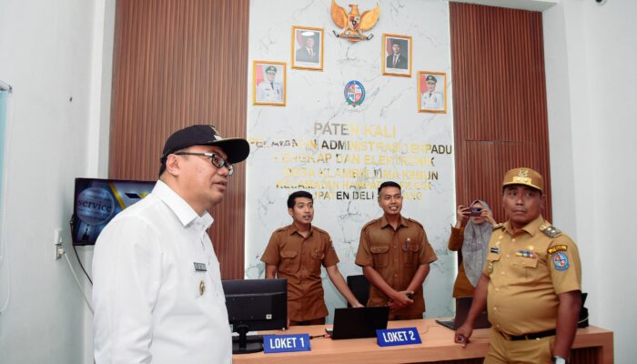 Empat Desa Di Hamparan Perak Sudah Bisa Layani Adminduk