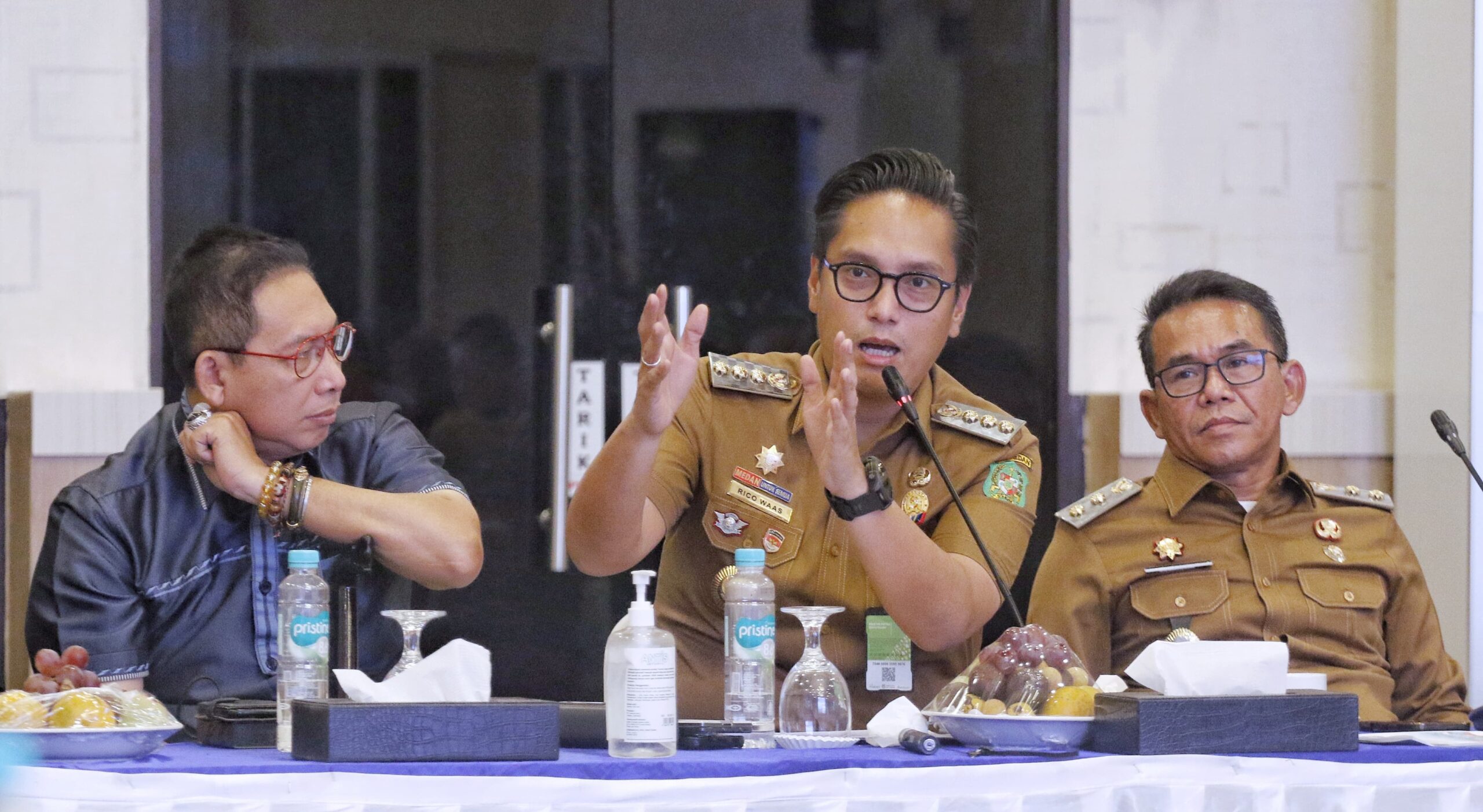 Rico Waas Bertekad Wujudkan Kawasan Aman Di Belawan