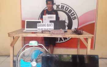 Polsek Bilah Hulu Ciduk Pencuri Dalam Sumur