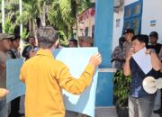 Puluhan Massa Geruduk Kantor Disdik Madina, Tuntut Usut Tuntas Pungli