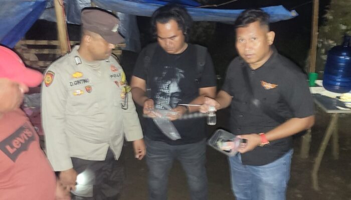 Polsek Kuala Gerebek Sarang Narkoba Di Desa Parit Bindu 