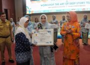 Ny. Jelita Asri Ludin Tambunan Dianugerahi Tokoh Perempuan Peduli PAUD Kategori Utama