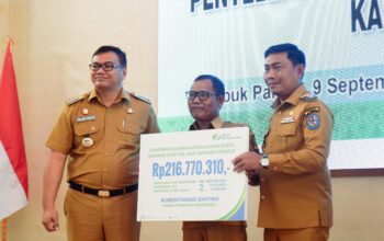 Bupati Deliserdang Kukuhkan Tim Forum Kepatuhan Jaminan Sosial Ketenagakerjaan