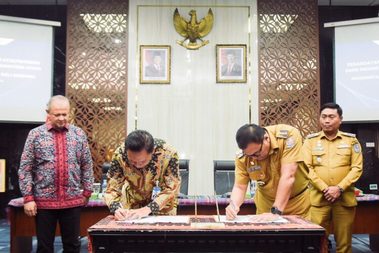 Tingkatkan Pertumbuhan Ekonomi, Pemkab Deliserdang Dan BI Tandatangani MoU