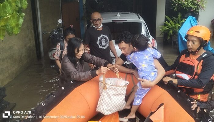 Tim SAR Masih Evakuasi Korban Banjir Bali