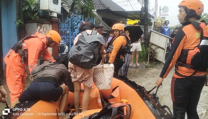 Banjir Besar Bali Dua Warga Jembrana Meninggal Dunia