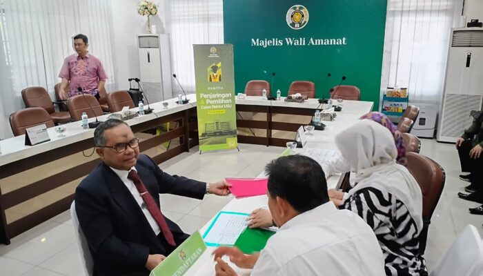 Berkas Lengkap, Prof. Hasim Purba Resmi Calonkan Diri Jadi Rektor USU