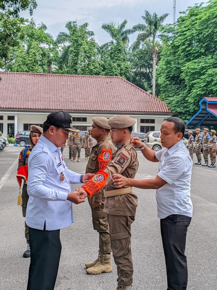 44 Personel Satpol PP Disebar di 22 Kecamatan, Wabup: Jaga Wibawa Pemkab Deliserdang