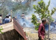 Tiga Rumah Di Mesidah Hangus Terbakar, Kerugian Capai Rp400 Juta