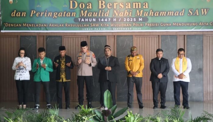 Kapolresta Deliserdang: Mari Kita Meneladani Akhlak Rasulullah