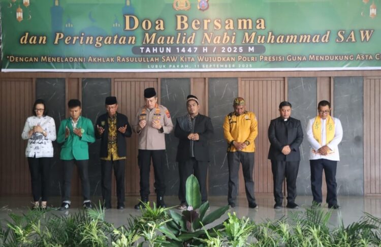 Kapolresta Deliserdang: Mari Kita Meneladani Akhlak Rasulullah