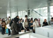 JPO Ditutup, Akses Penumpang KAI Bandara Di Stasiun Medan Melalui Pintu Jalan Jawa