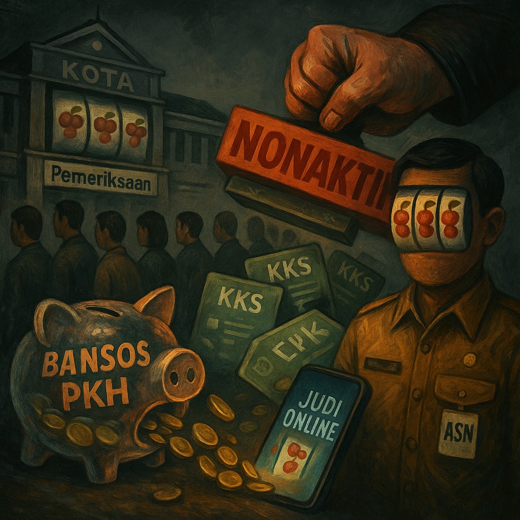 Terlibat Judi Online, Puluhan Penerima Bansos Di Aceh Jaya Dicoret