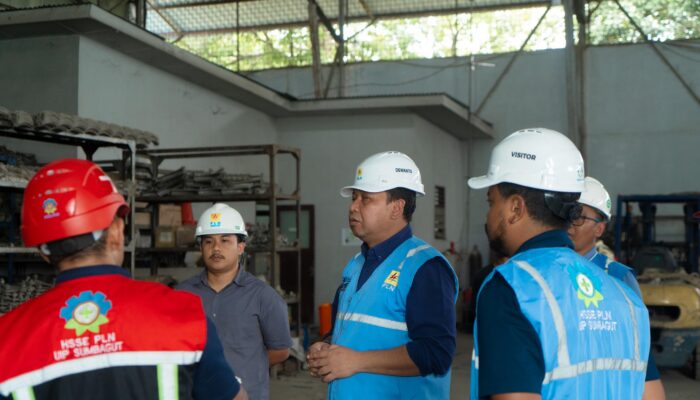 GM UIP SBU Tinjau Gudang, Pastikan Kesiapan Dan Dukungan Infrastruktur Ketenagalistrikan