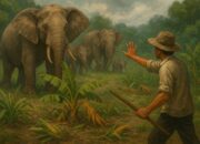 Warga Resah, Gerombolan Gajah Kerap Merusak Tanaman Petani Di Aras Napal