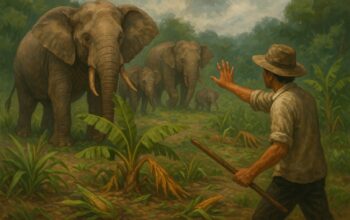 Warga Resah, Gerombolan Gajah Kerap Merusak Tanaman Petani Di Aras Napal