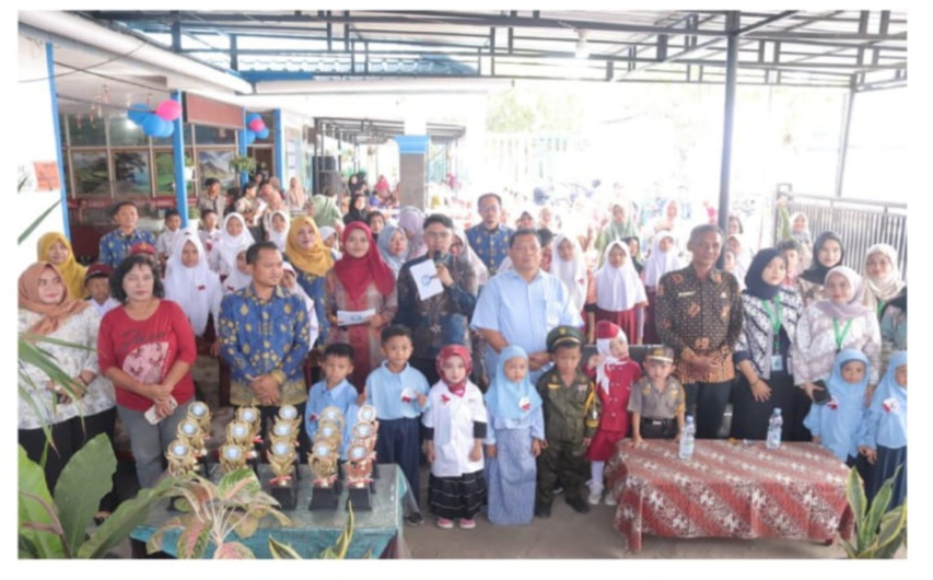 Mahasiswa KKN Unimed Gelar Festival Hari Anak Di Desa Skip