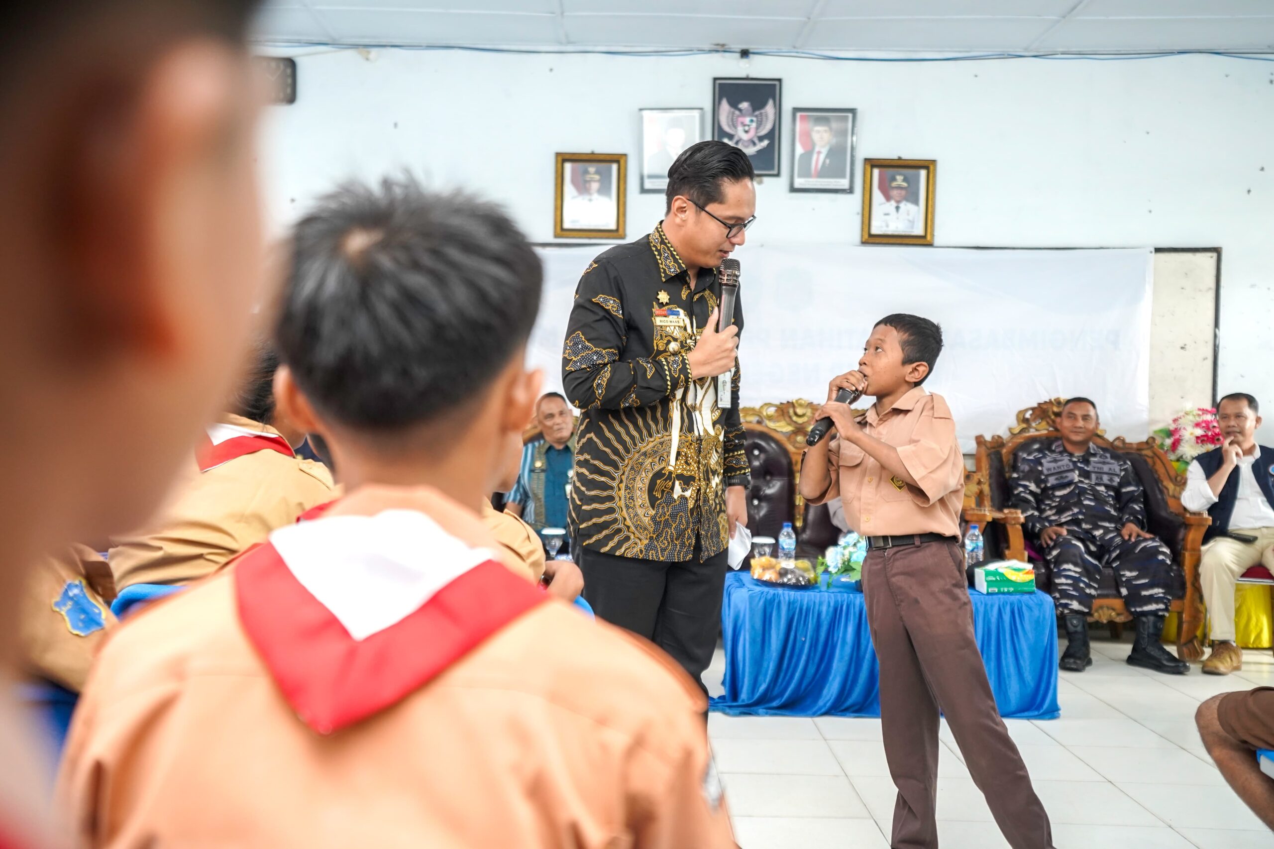 Rico Waas Motivasi Siswa Untuk Menggapai Cita-Cita Dan Jauhi Narkoba