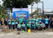 GM Pelindo Regional I Ikut Aksi Bersih-bersih Pelabuhan Teluknibung Sambut Harhubnas 2025