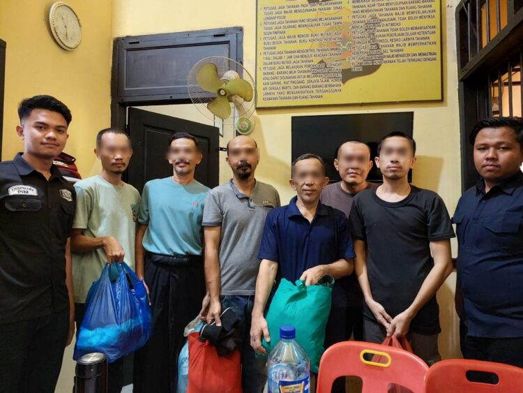 Polres Aceh Utara Serahkan 6 Penganut Millah Abraham Ke Kejari