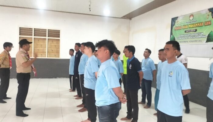 Kwarcab Aceh Tamiang Berikan Materi Kepramukaan Warga Binaan Lapas Kualasimpang