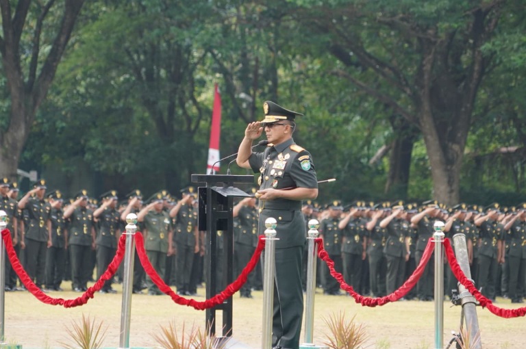 Pangdam IM Lantik 1.184 Tamtama Remaja